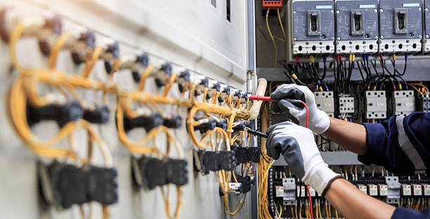 Professional Electrician technician working in Riner, VA